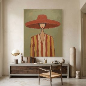 Vintage Americana Cowboy Wall Art #AVG 122