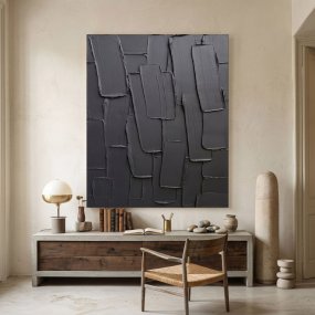 Shadow Layers Textured Wall Art #AVG 121