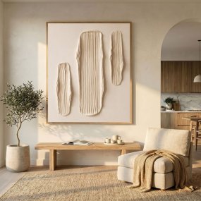 Linear Essence Textured Wall Art #AVG 118