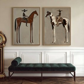 Desert Riders Wall Art #AVG 115
